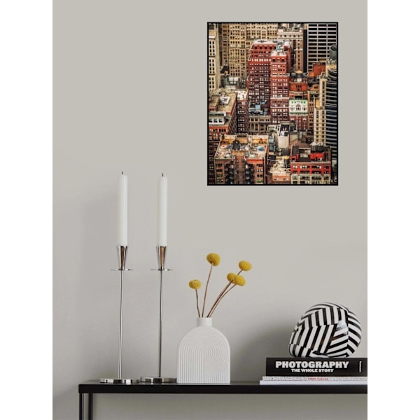 Multi Colour Manhattan MultiColor 30x40 cm