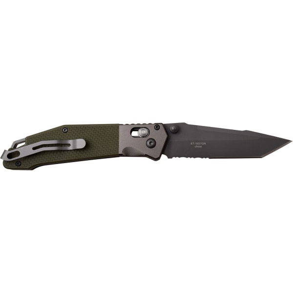 Elite Tactical - ET-1027 - Fällkniv DarkGreen Grön