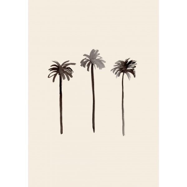 Palm Trees Ink MultiColor 21x30 cm