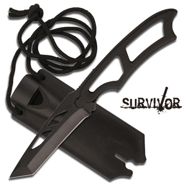 SURVIVOR - small neck knife / tanto - collection knife