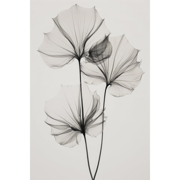 Transparent Botanic No 3 MultiColor 30x40 cm