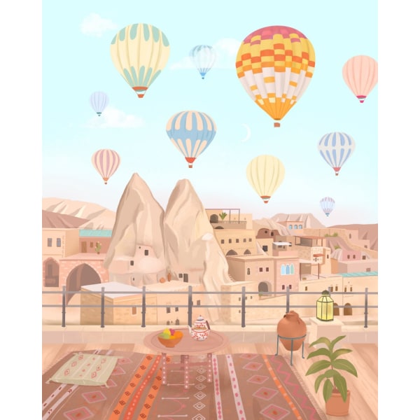 Cappadokia MultiColor 70x100 cm