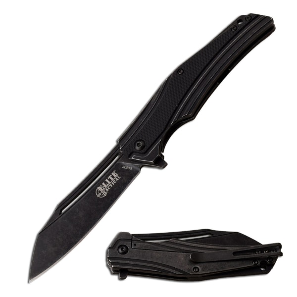 Elite Tactical - ET-FDR001 - Fällkniv Black