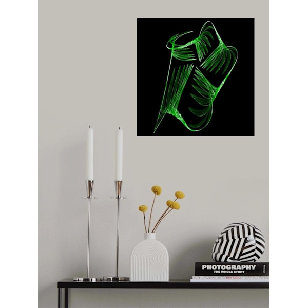 Vihreä lehti MultiColor 50x70 cm