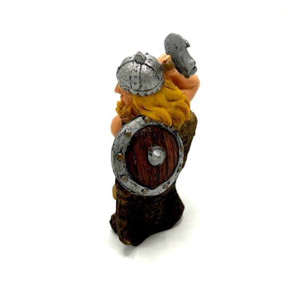Viking Krigare med yxa och sköld