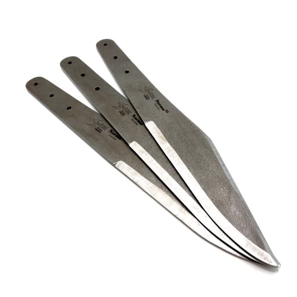 StoRM KnAx Norma Throwing Knives – Hardox 450, 5 mm, 3-Pack Stonegrey Norma 5mm - 3pack