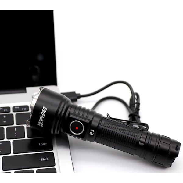 SPERAS E3 1300 Lumen Svart