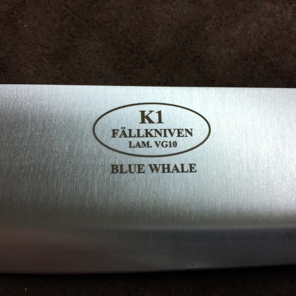 FÄLLKNIVEN K1 Blue Whale Chef's knife