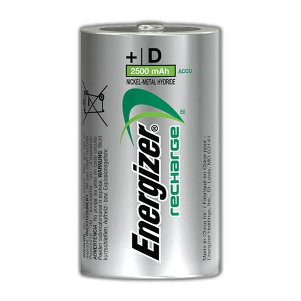 ENERGIZER Power Plus HR20 D BL2 2500mAh Green