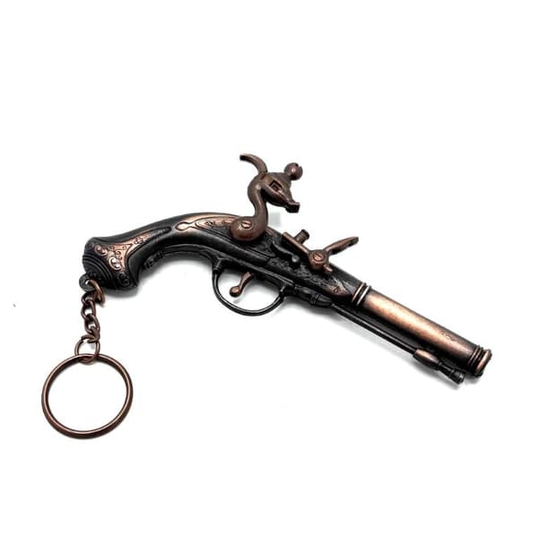 big key chain - ~13cm - pirate pistol - blastcap