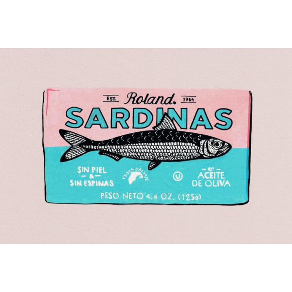 Roland Sardinas MultiColor 21x30 cm