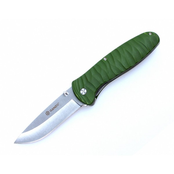 GANZO G6252 vihreä taittoveitsi grön