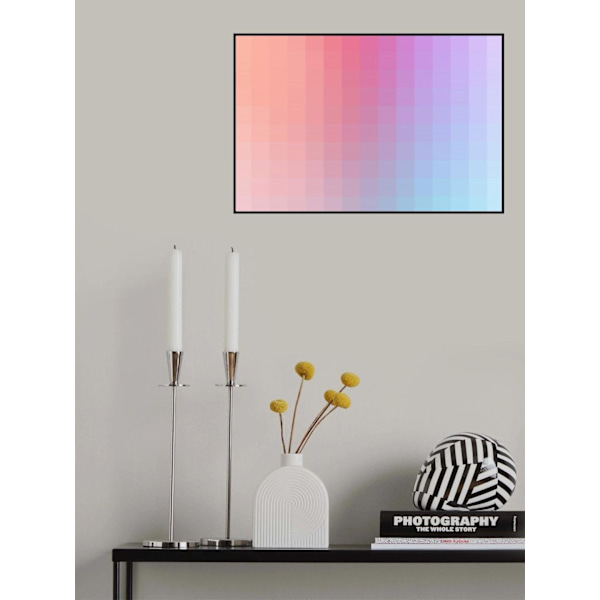Lumen, Pink And Violet Glow MultiColor 21x30 cm