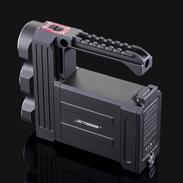 NITEYE by JETBeam - T8 - searchlight 3500 lumen Black