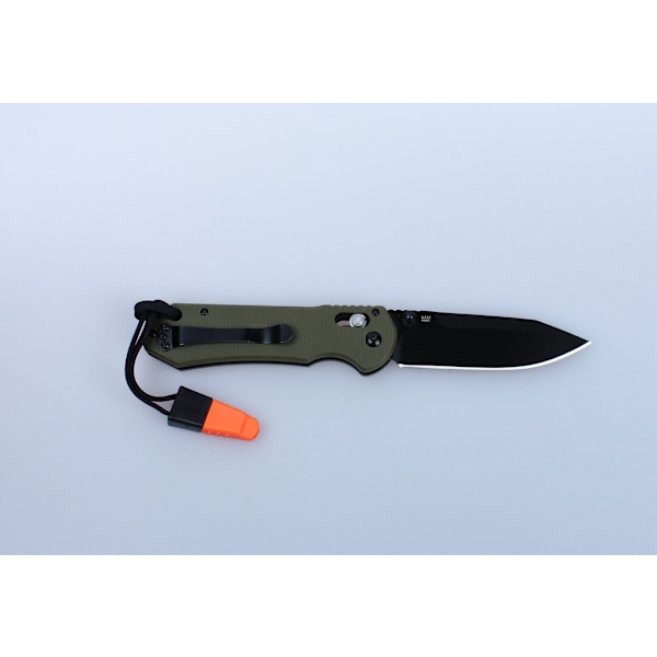 GANZO G7453 Green with whistle - knife folding knife grön