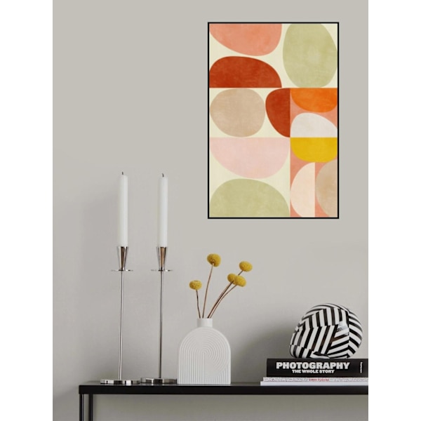 Pastel Geometry MultiColor 70x100 cm