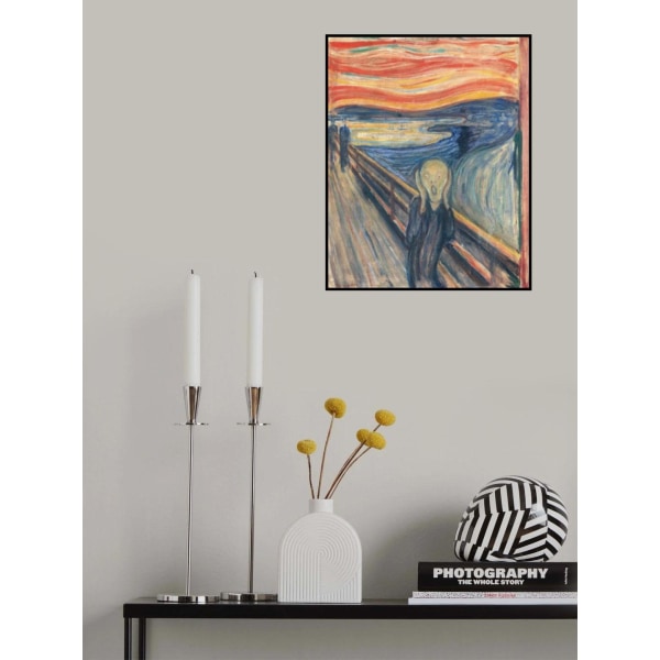 Skriget - The Scream MultiColor 70x100 cm