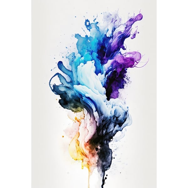 Whispers Of Smoke MultiColor 50x70 cm