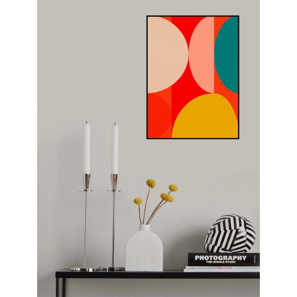 Mid Century Pastel 13 MultiColor 21x30 cm