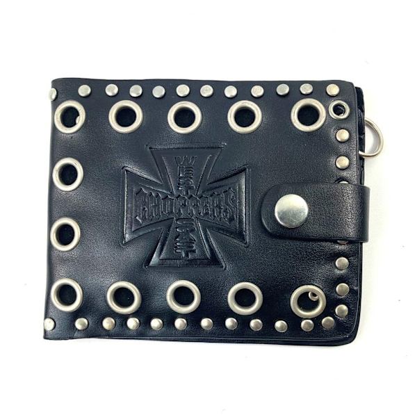 Wallet Chopper with eyelets Black