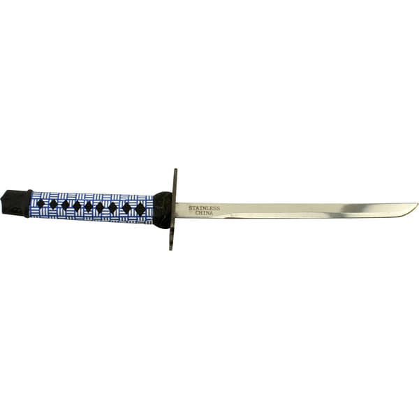 Master Cutlery -  Brevöppnare samurai svärd med stativ Blue
