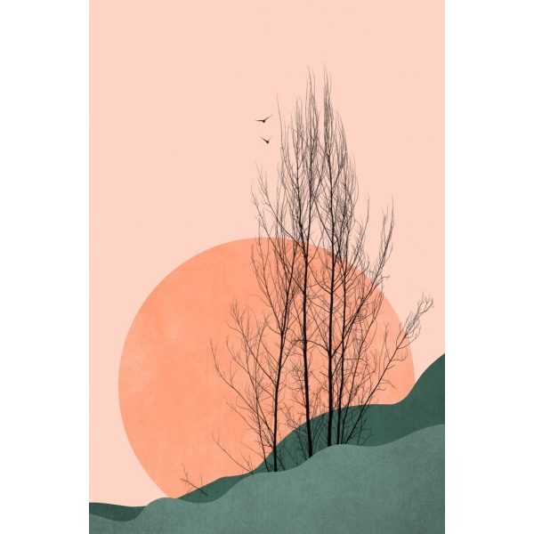 Sunset Memories MultiColor 50x70 cm