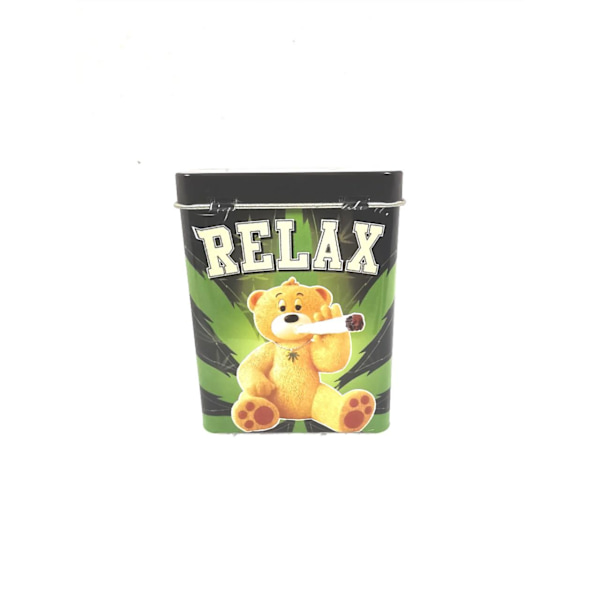 CIGARETTE BOX-METAL  Teddy Bear Multicolor