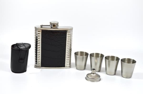 Hip-flask-set - fickplunta - 210 ml / 7 oz -