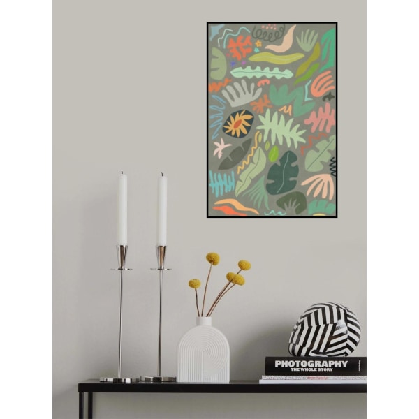 Botanical Colors And Shapes Ii MultiColor 70x100 cm