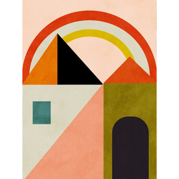 Playing Around Shapes MultiColor 21x30 cm