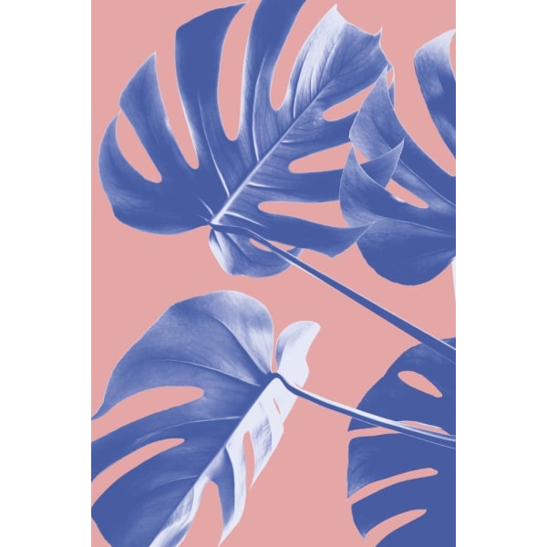 Monstera Purple 06 MultiColor 21x30 cm