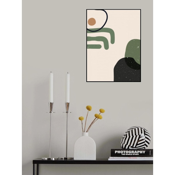 Abstract Composition 7 MultiColor 70x100 cm