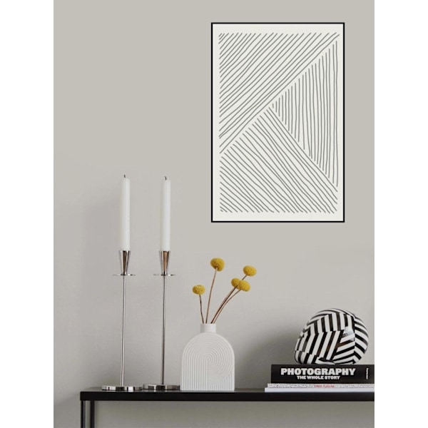 Boho Line Vibes 1 MultiColor 50x70 cm