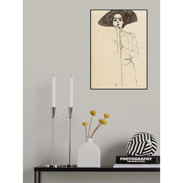 Naisen muotokuva 1910 MultiColor 70x100 cm