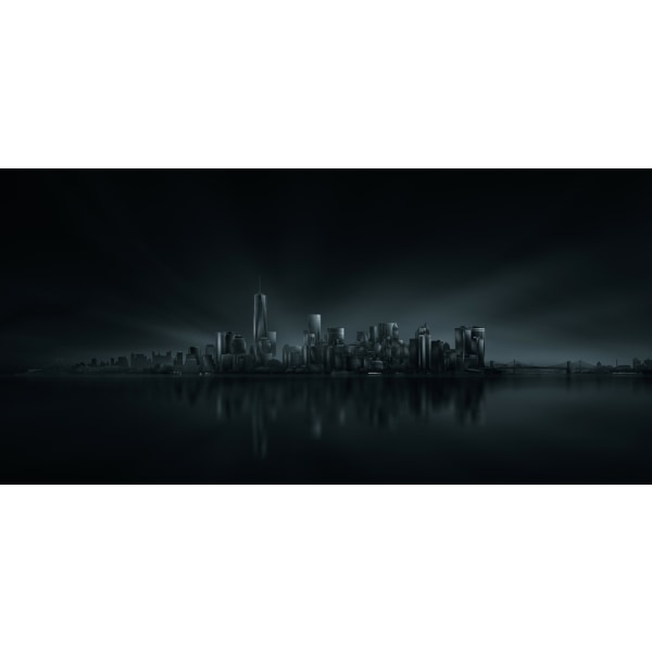 New Yorkin siluetti MultiColor 30x40 cm