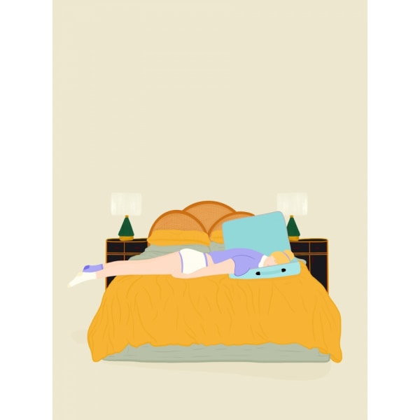 Digital Nomad MultiColor 50x70 cm