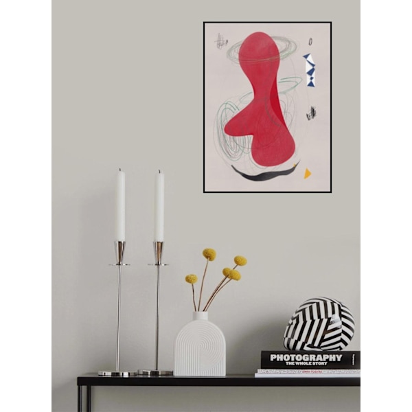 Shape Warp Cosmo MultiColor 50x70 cm
