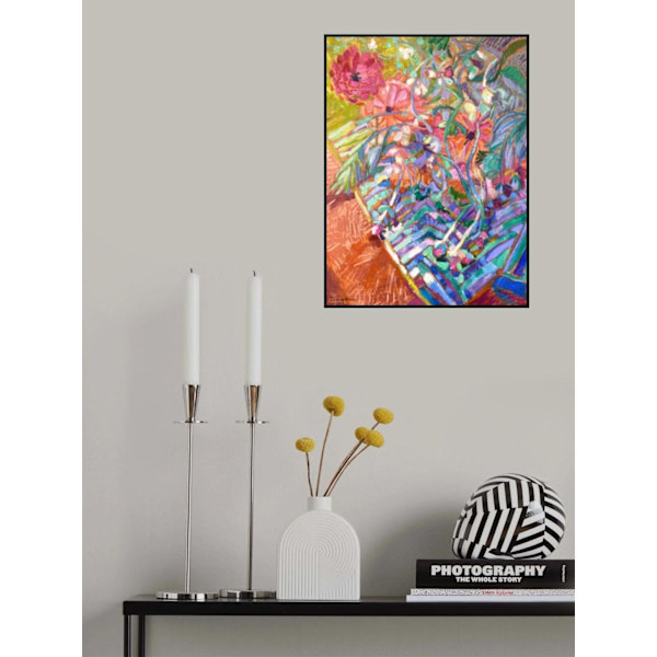 Df1431meanderinggardenpath MultiColor 50x70 cm