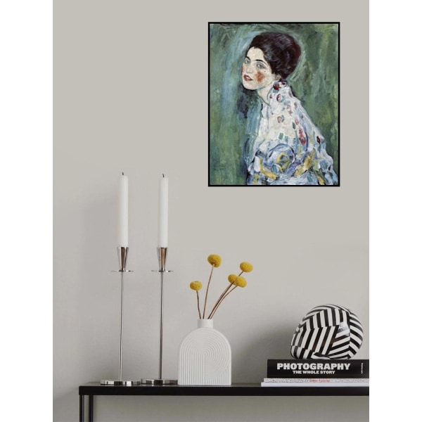 Portrat Einer Dame (1916n1917) MultiColor 30x40 cm