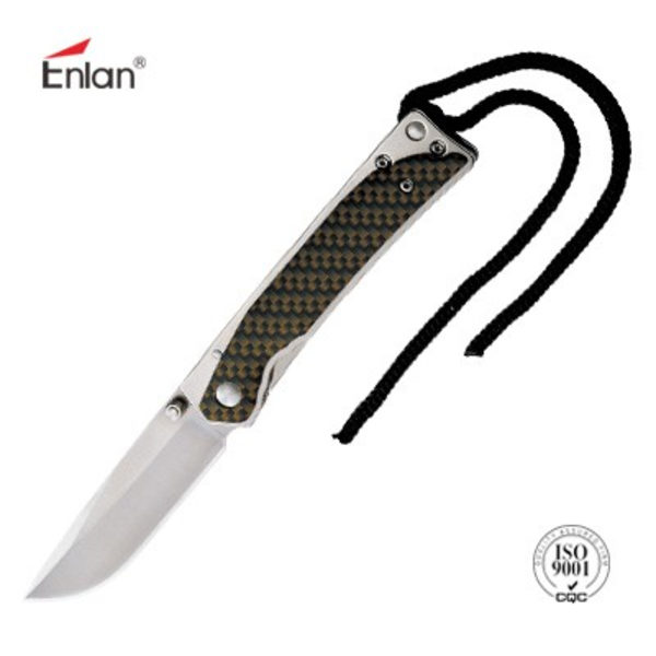 Enlan L03-1 alu-camo handtag jaktkniv EDC fickkniv kniv L03-1