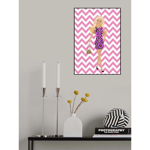 Barbie Zig Zag MultiColor 50x70 cm