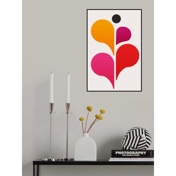 Abstract Dancer MultiColor 50x70 cm