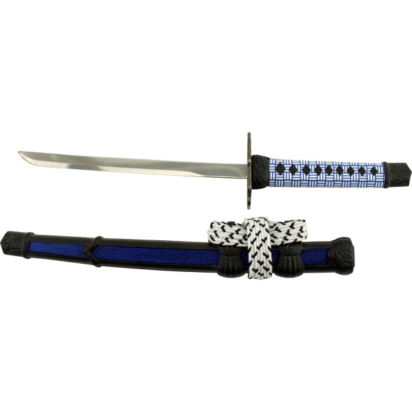 Master Cutlery - Brevåpner samurai-sverd med stativ Blue