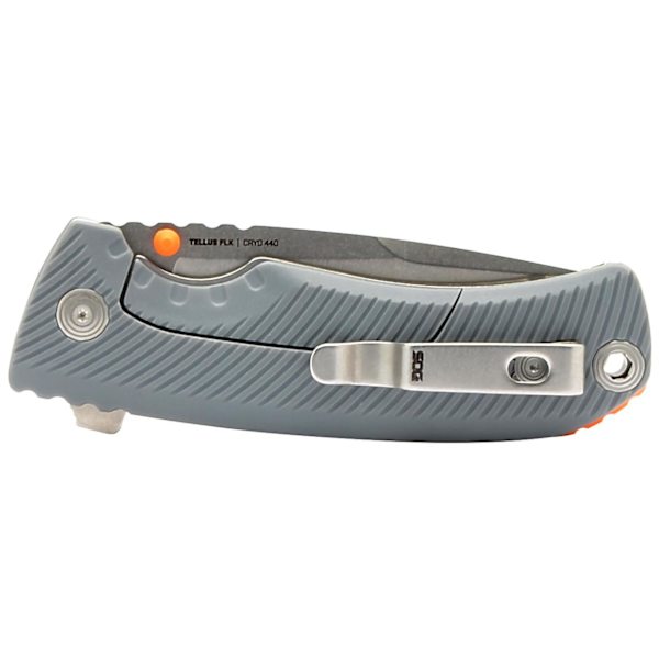 SOG - 14-06-02-43 - Tellus FLK Wolf Gray - Fällkniv grå