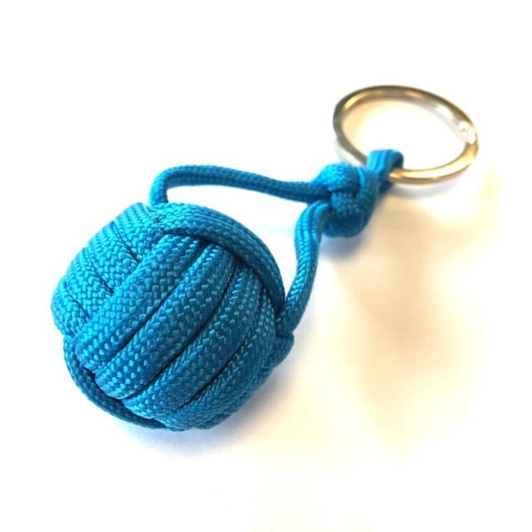 MonkeyFist keyring light blue ljusblå