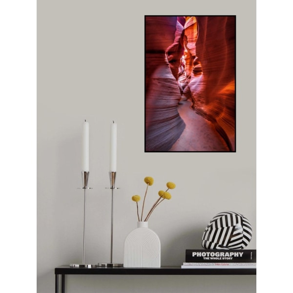 Luonnon käyrät ja värit MultiColor 70x100 cm