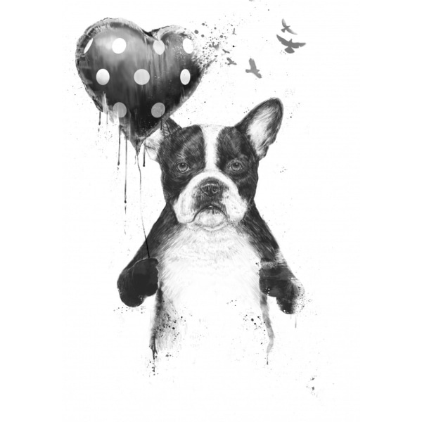 My Heart Goes Boom MultiColor 21x30 cm