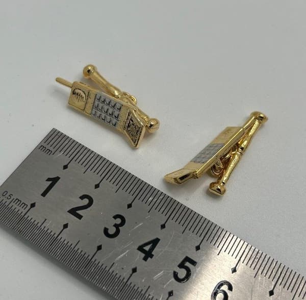 eksklusive ærmeknapper Gold