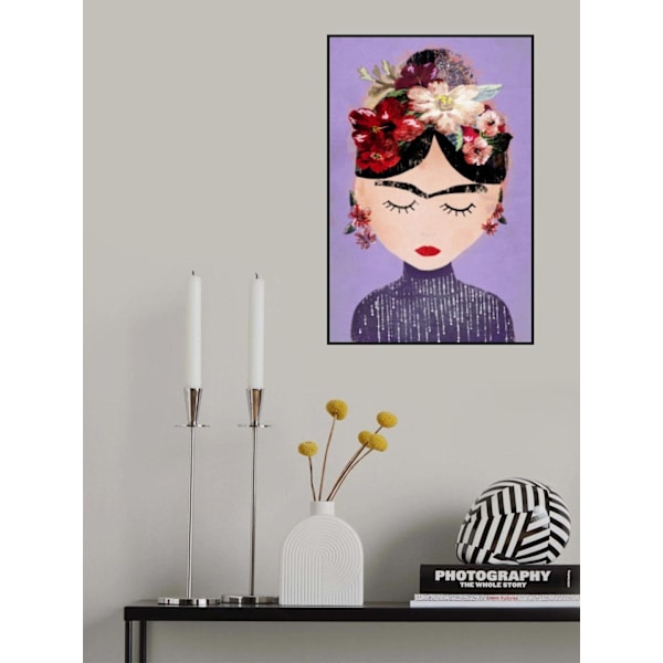 Frida (Violetti) MultiColor 21x30 cm