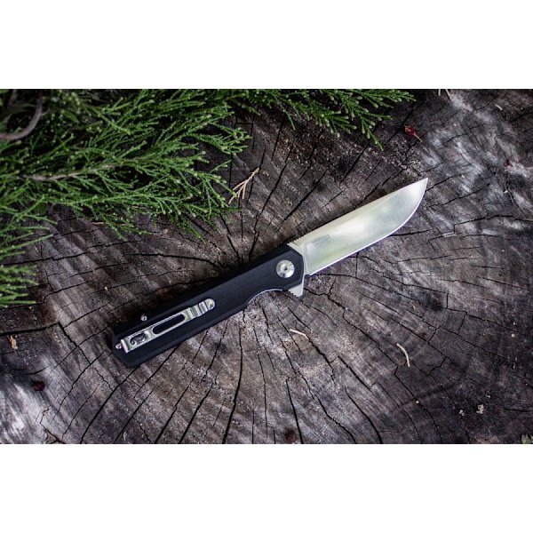 Ganzo - FH11 - Folding knife D2 ! Black svart